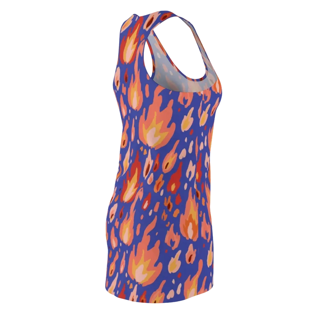 Kindled Bloom on Racerback Dress — Back Side