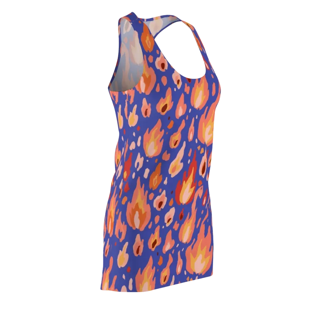 Kindled Bloom on Racerback Dress — Front Side