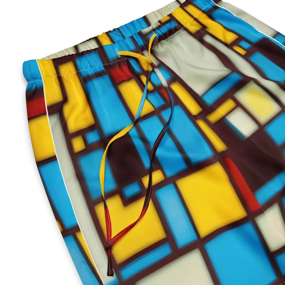 Burgundy Bauhaus on Women's Pajama Pants — Product details