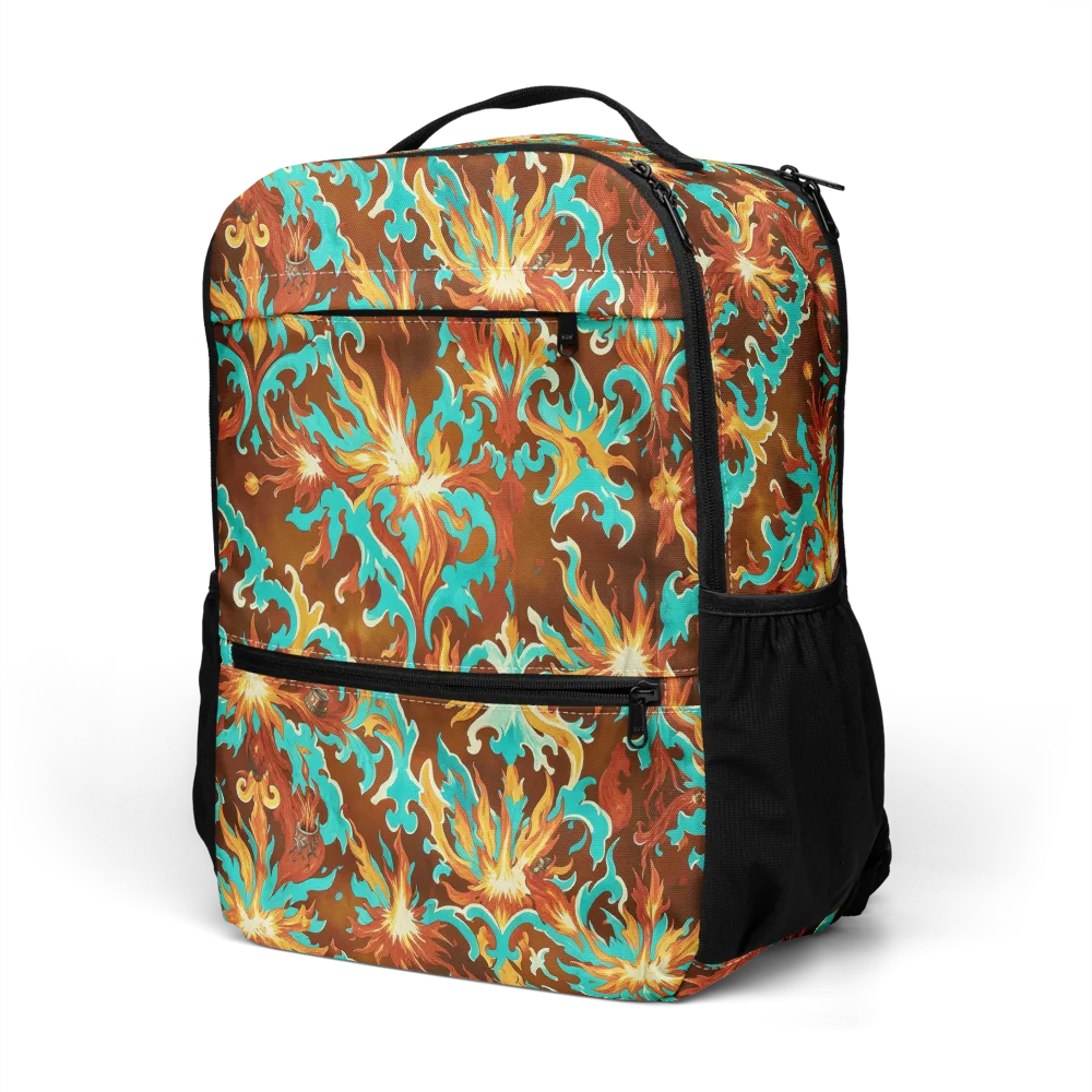 Ember Rococo on Utility Backpack — Left Front
