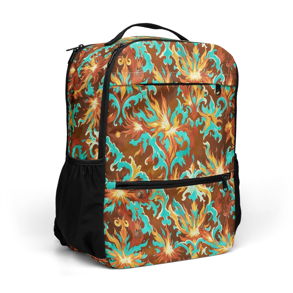 Ember Rococo on Utility Backpack — Right Front