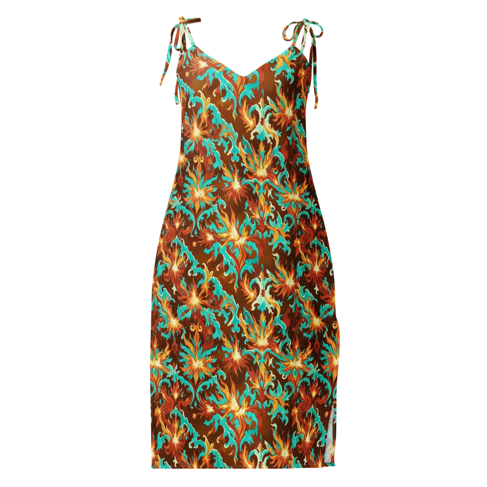 Ember Rococo on Slip Dress — Front