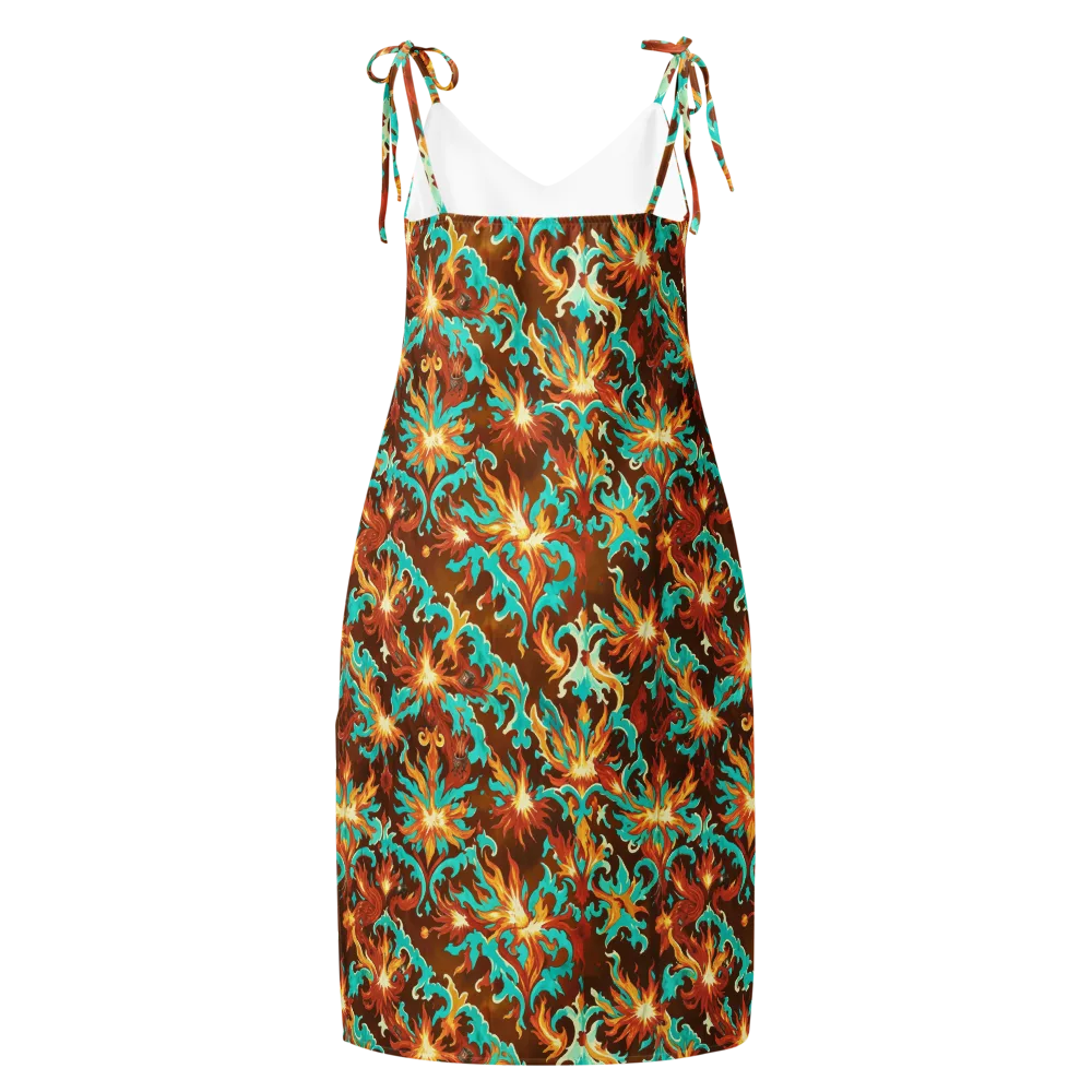 Ember Rococo on Slip Dress — Back