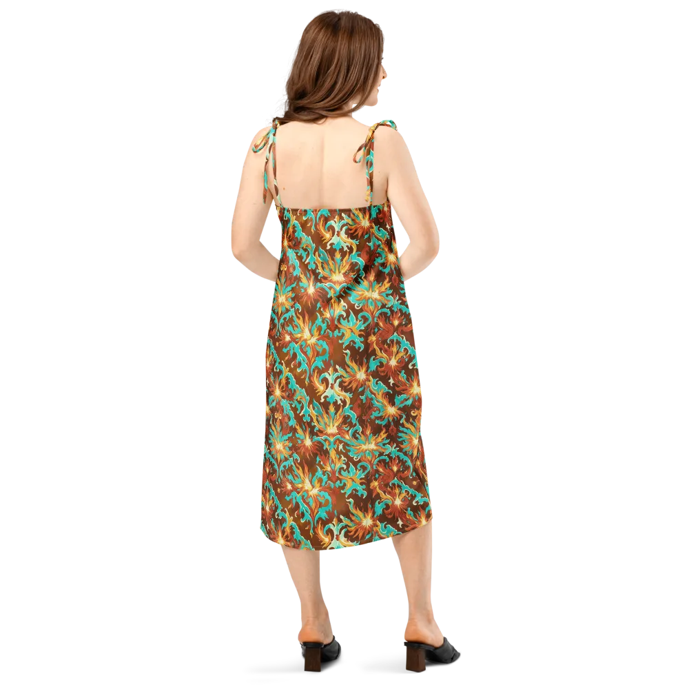 Ember Rococo on Slip Dress — Back
