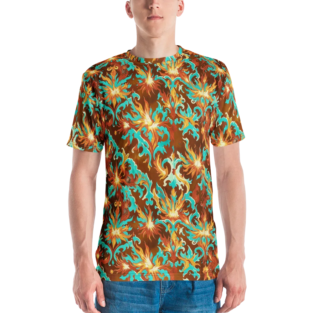 Ember Rococo on Men's Crew Neck T-Shirt — Front