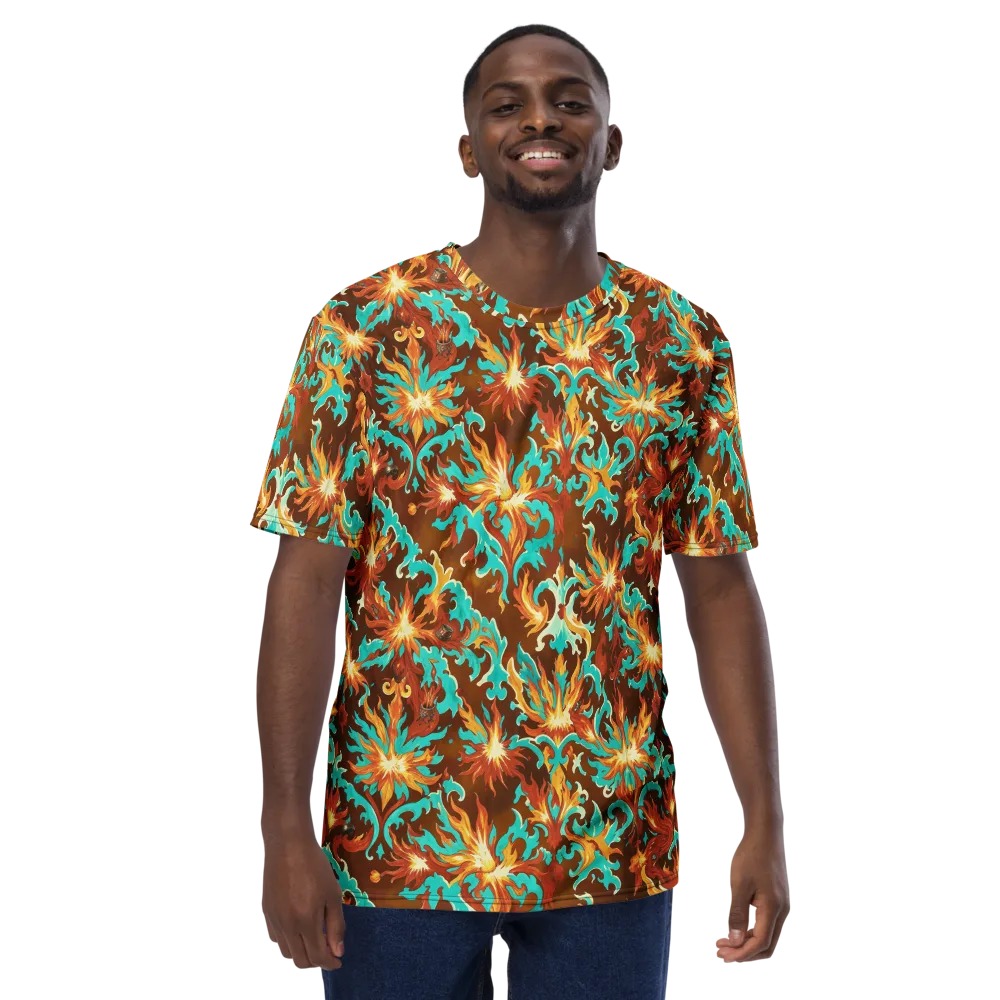 Ember Rococo on Men's Crew Neck T-Shirt — Front