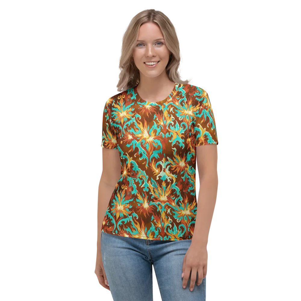Ember Rococo on Women's Crew Neck T-Shirt — Front