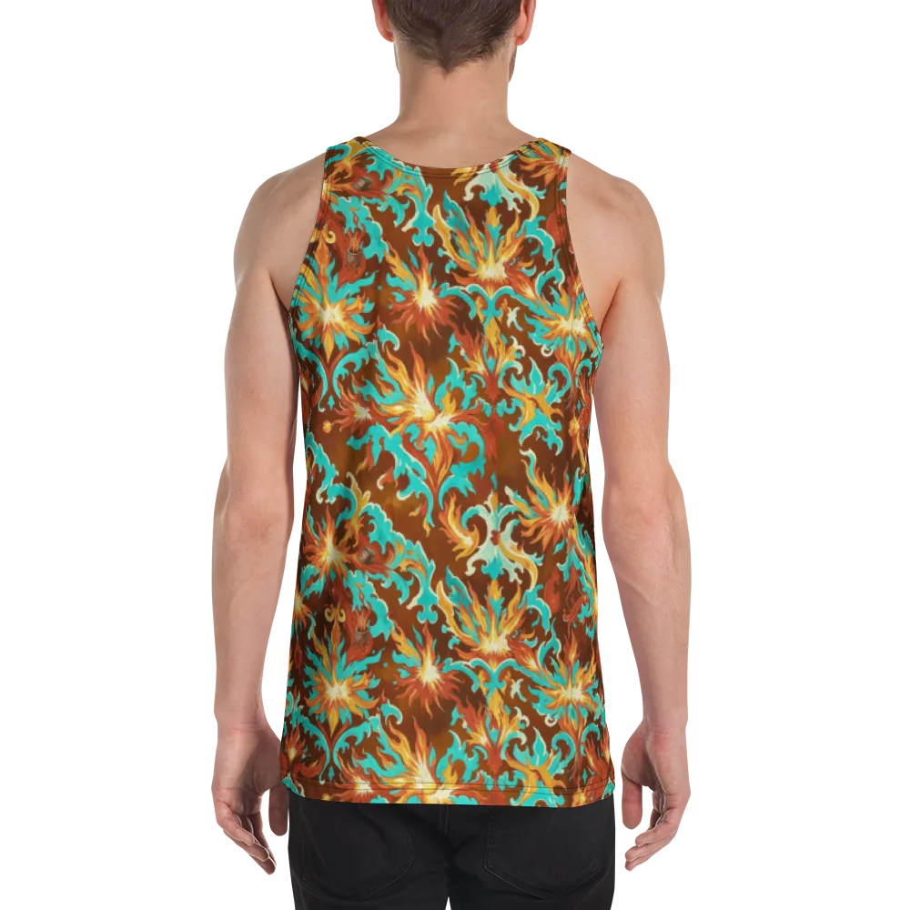 Ember Rococo on Men's Tank Top — Back