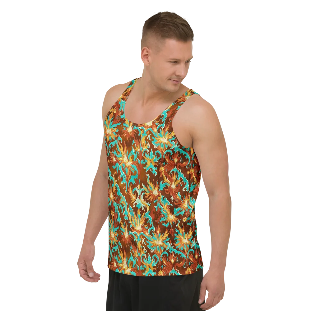 Ember Rococo on Men's Tank Top — Left Front