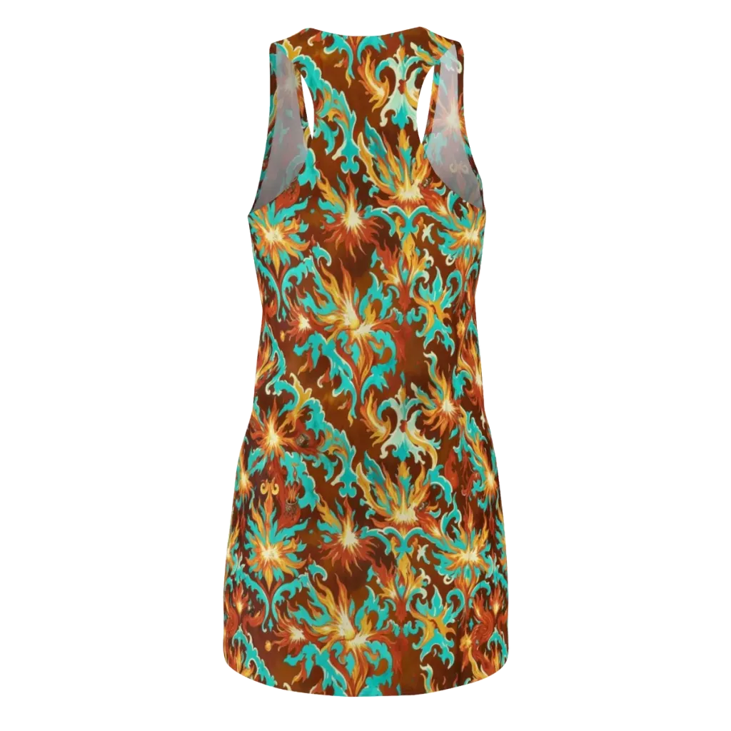 Ember Rococo on Racerback Dress — Back