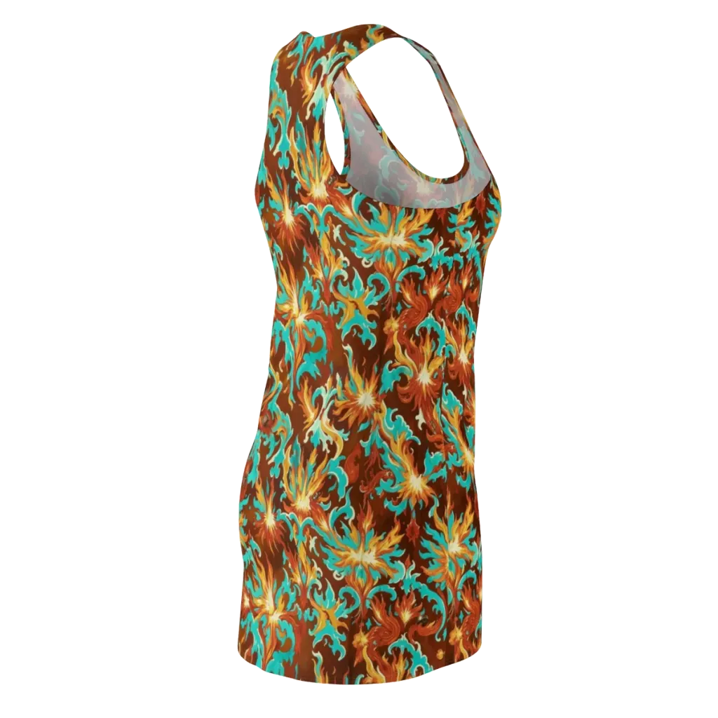 Ember Rococo on Racerback Dress — Back Side