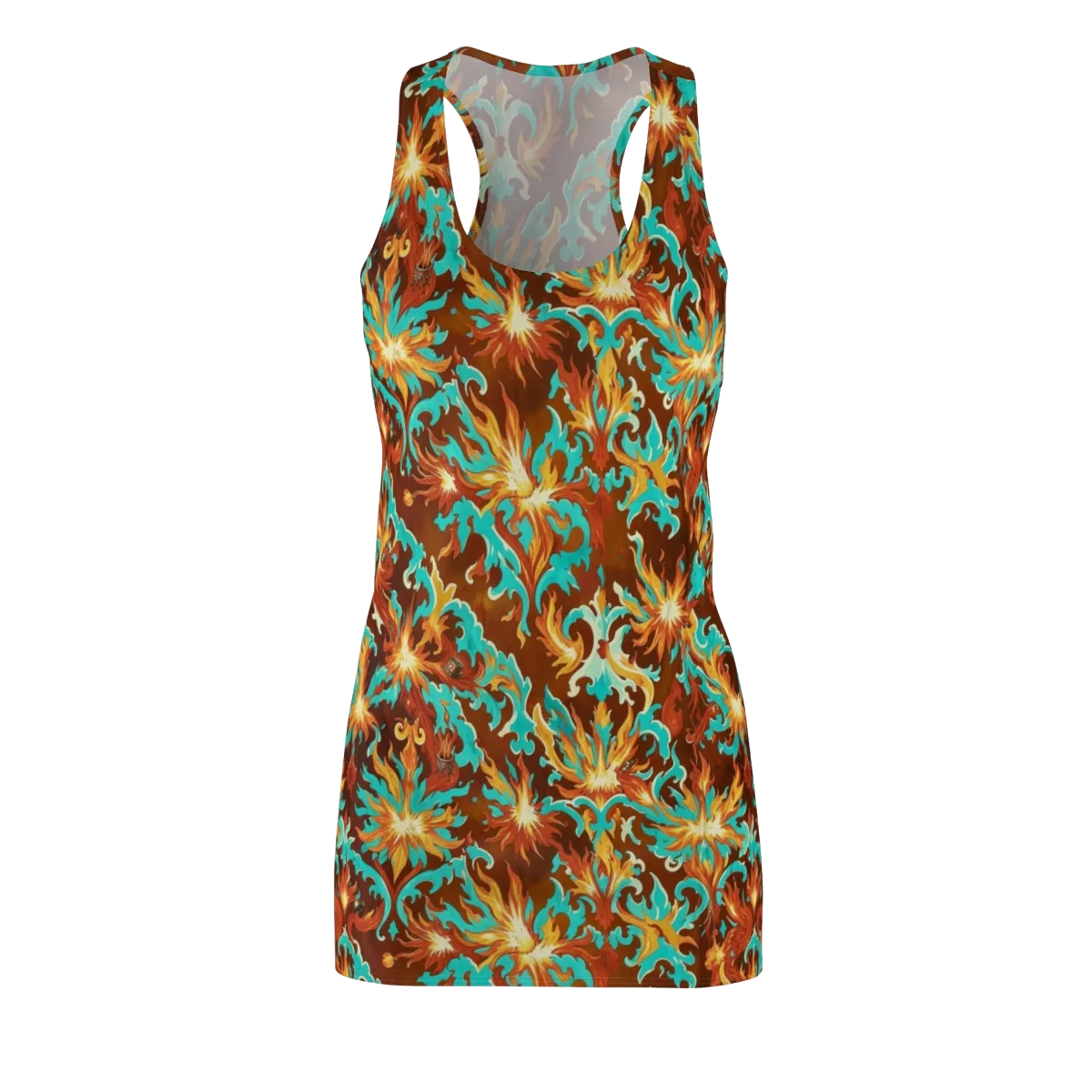 Ember Rococo on Racerback Dress — Front