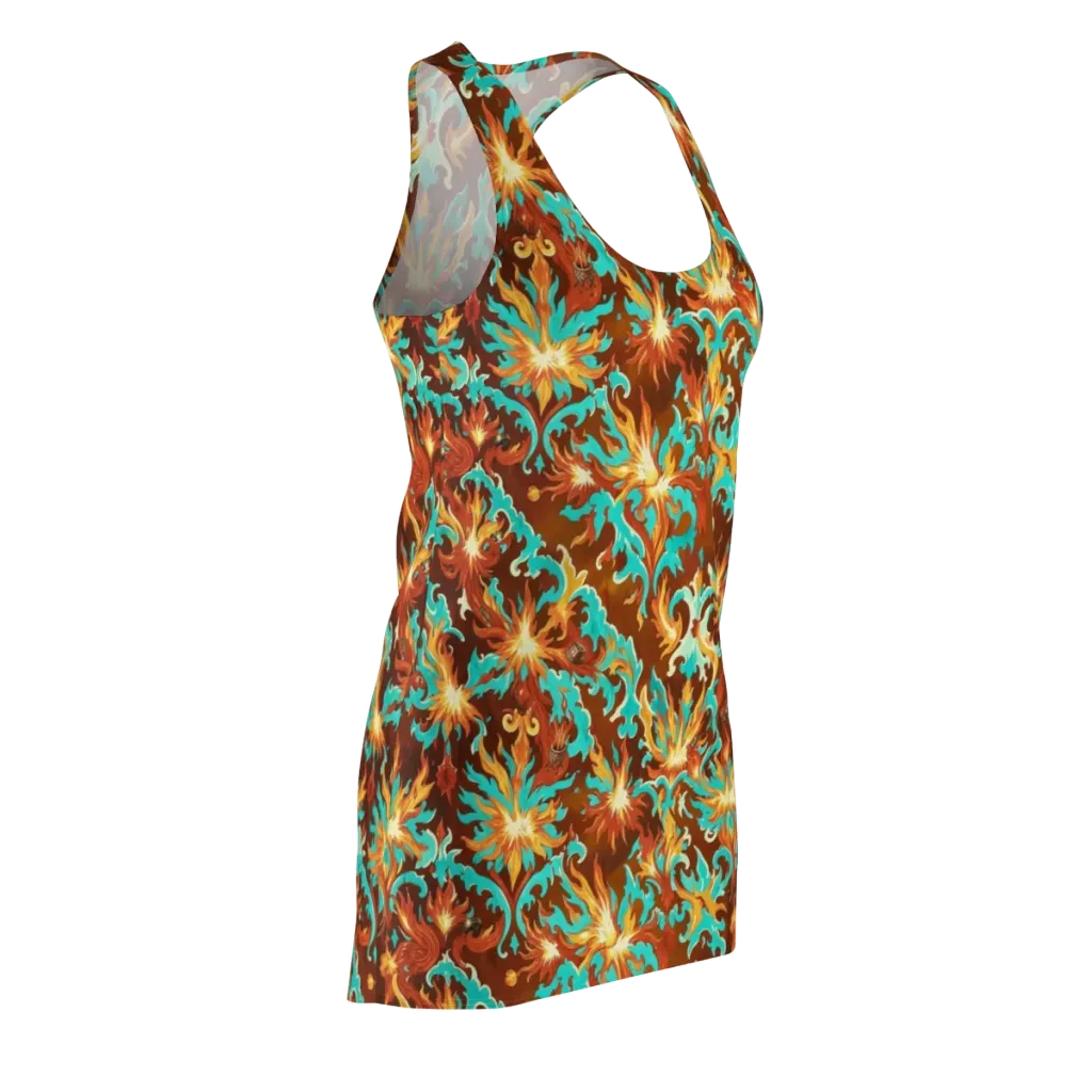 Ember Rococo on Racerback Dress — Front Side