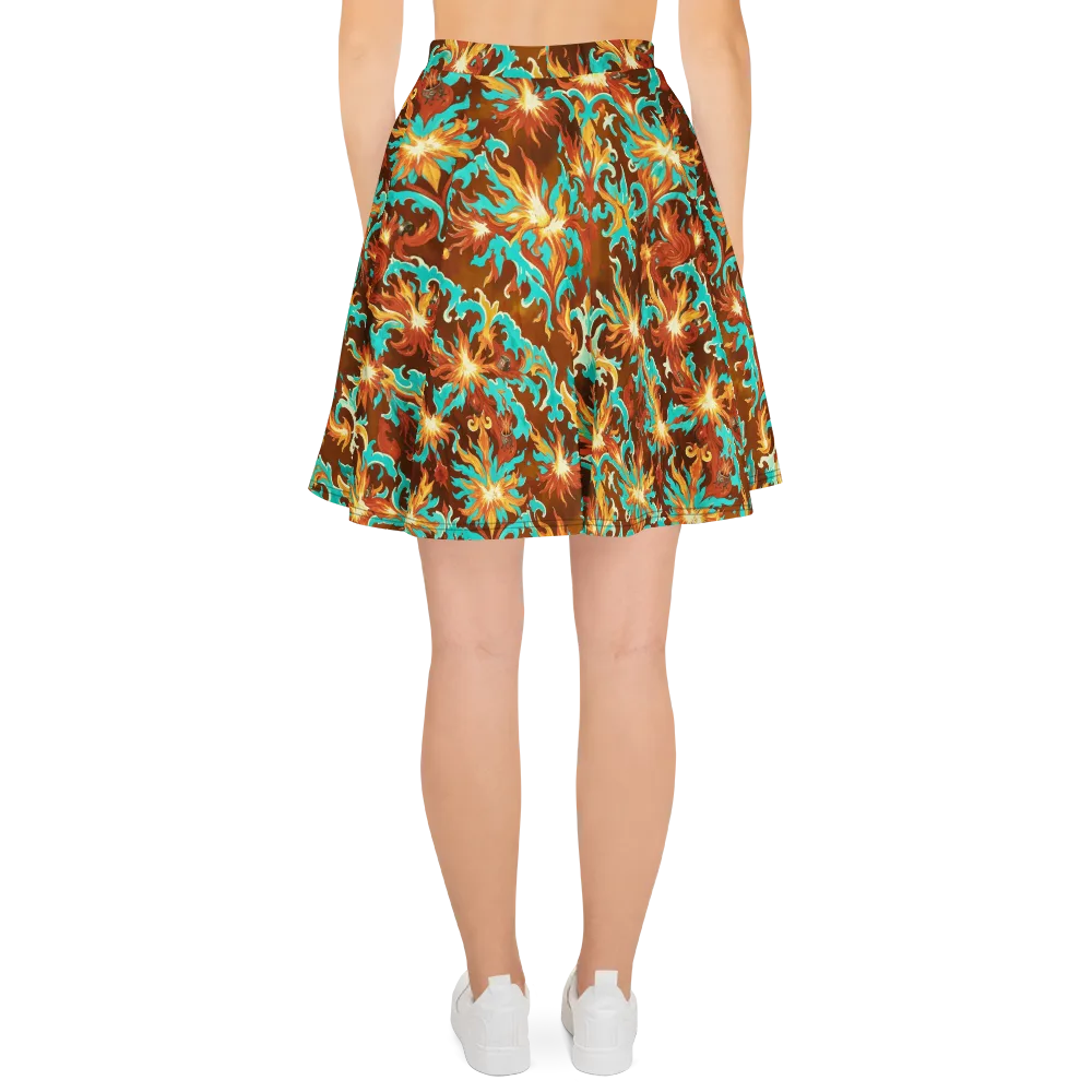 Ember Rococo on Skater Skirt — Back