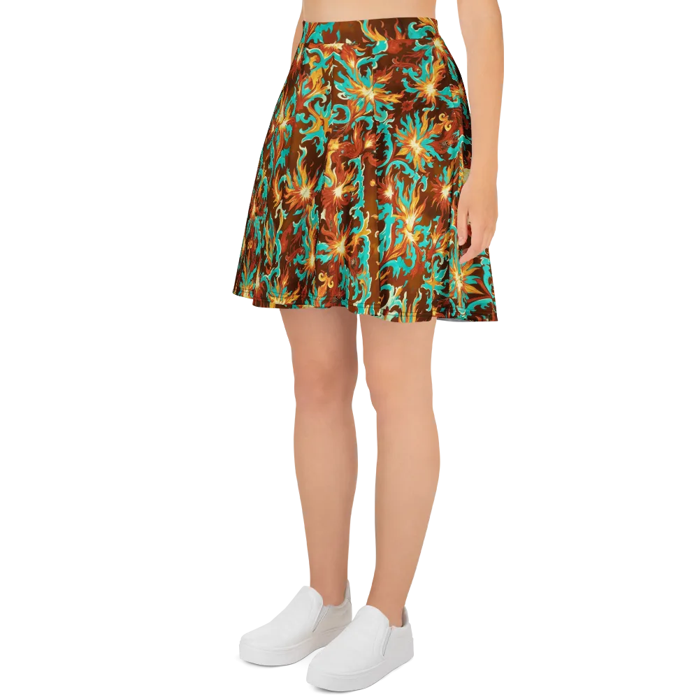 Ember Rococo on Skater Skirt — Left
