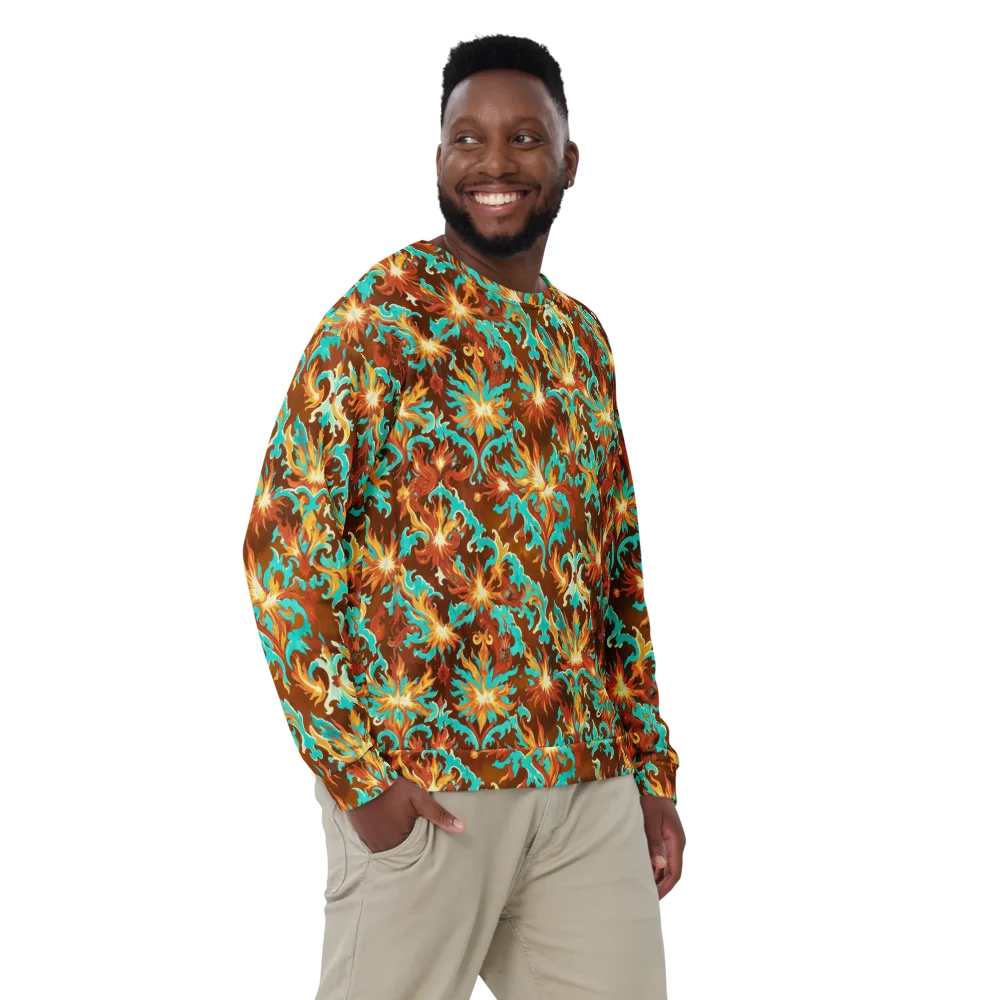 Ember Rococo on Sweatshirt — Front