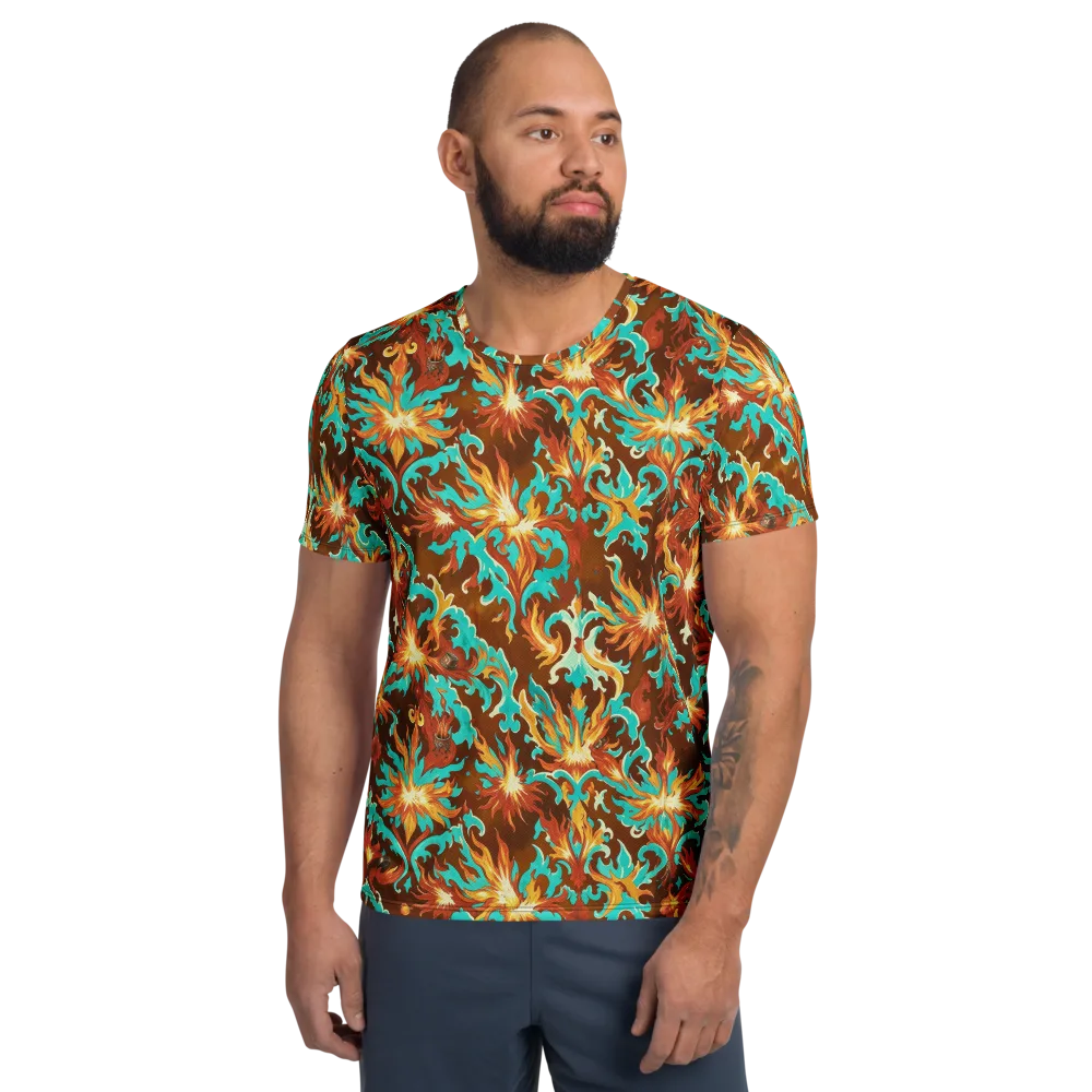 Ember Rococo on Men's Athletic T-Shirt — Front