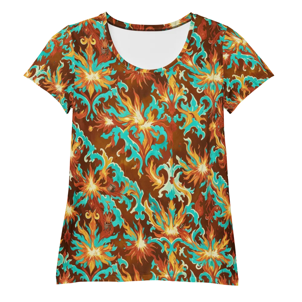 Ember Rococo on Women's Athletic T-Shirt — Front