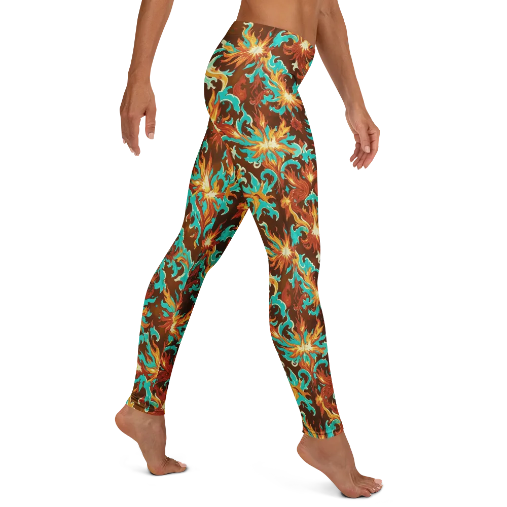 Ember Rococo on Leggings — Right