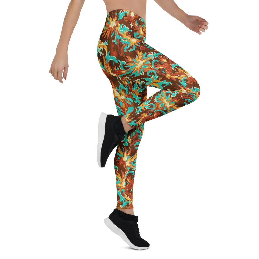 Ember Rococo on Leggings — Right