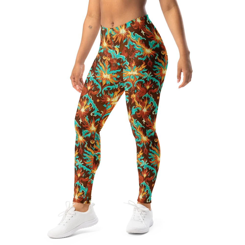 Ember Rococo on Leggings — Left Front