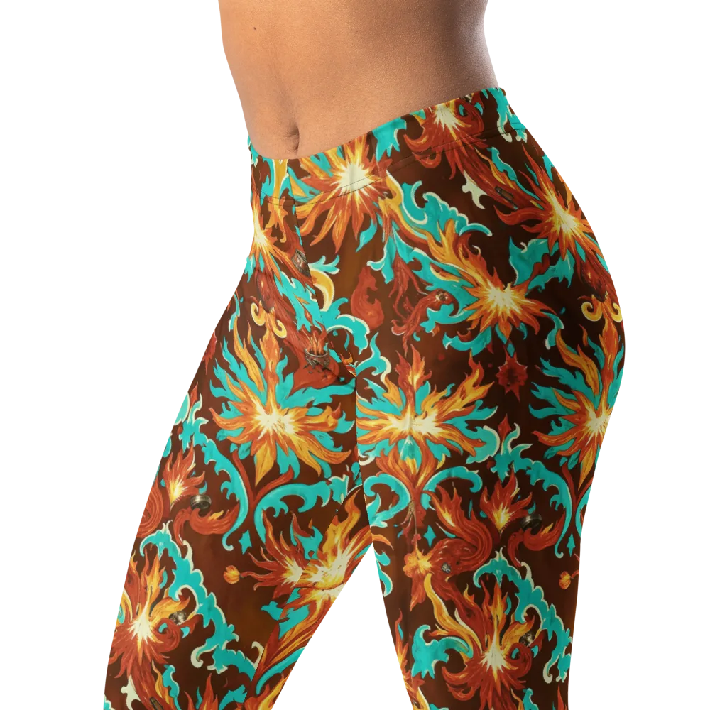 Ember Rococo on Leggings — Left Front