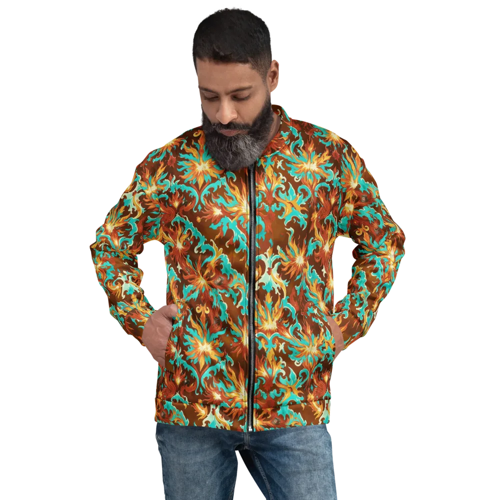 Ember Rococo on Bomber Jacket — Front