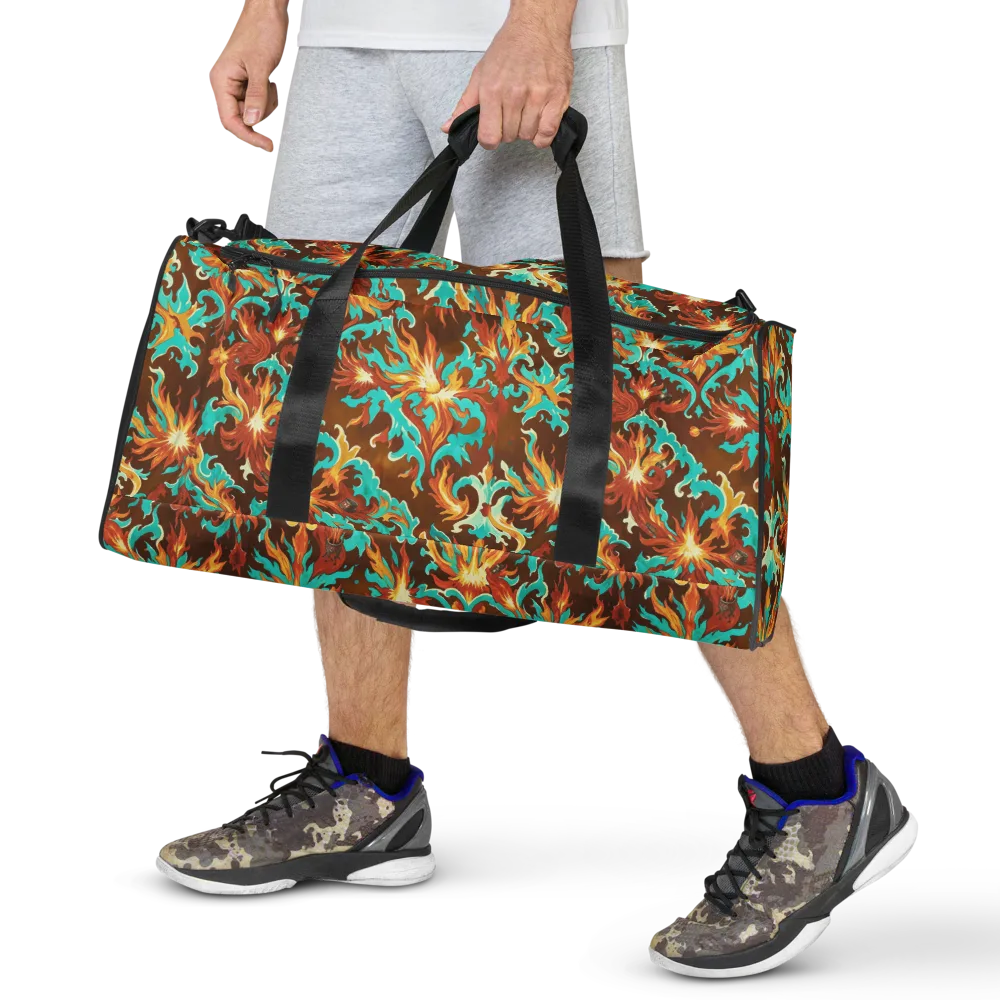 Ember Rococo on Duffle Bag — Front