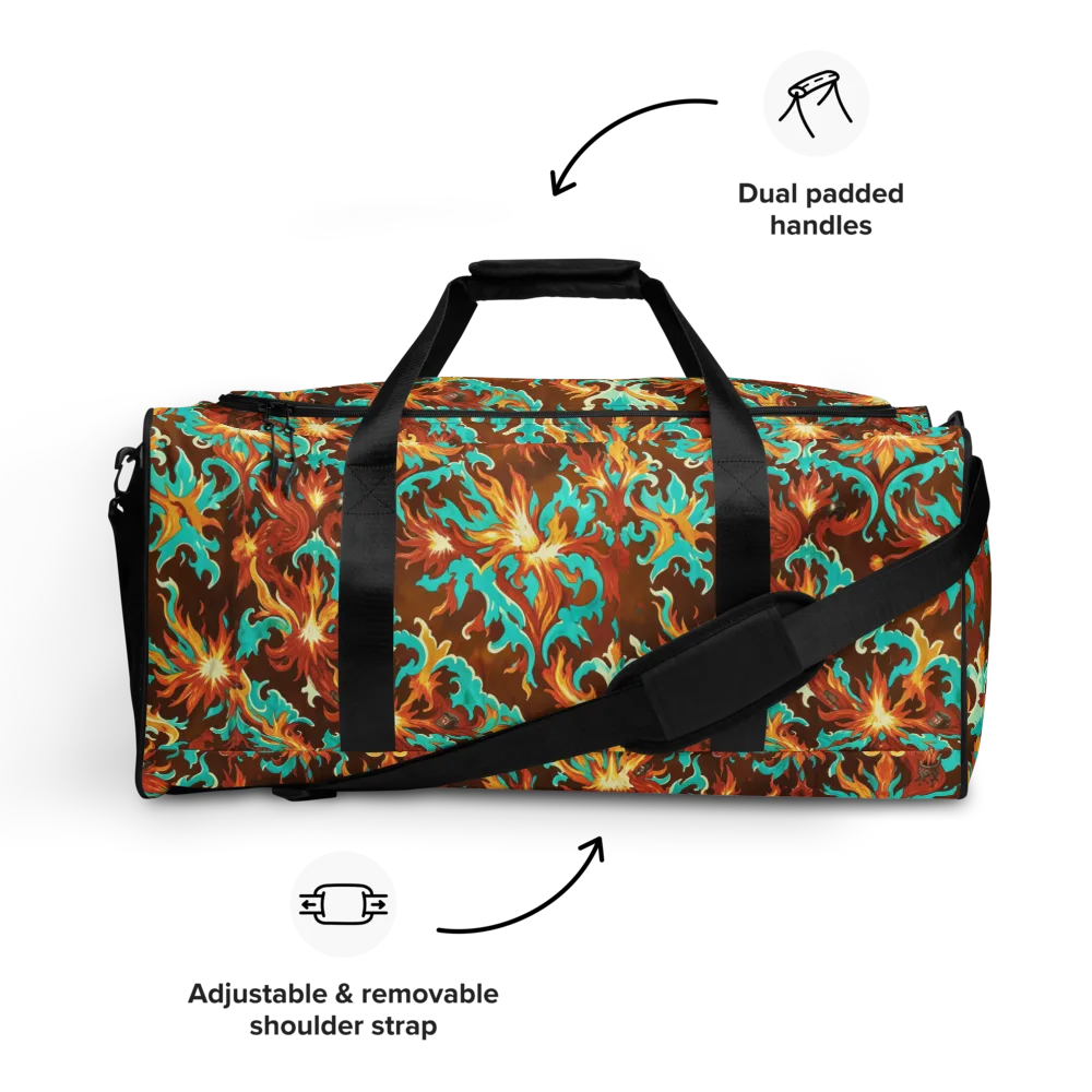 Ember Rococo on Duffle Bag — Front