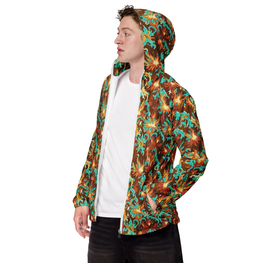 Ember Rococo on Men's Windbreaker — Left Front