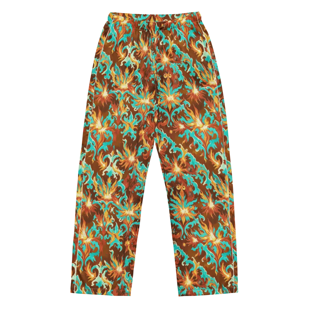 Ember Rococo on Women's Pajama Pants — Front