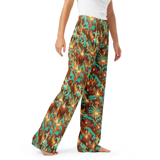 Ember Rococo on a Women's Pajama Pants