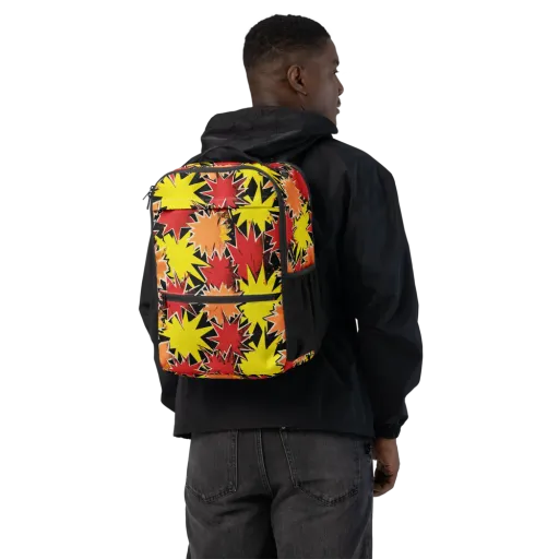 Pop Art Detonation on a Utility Backpack