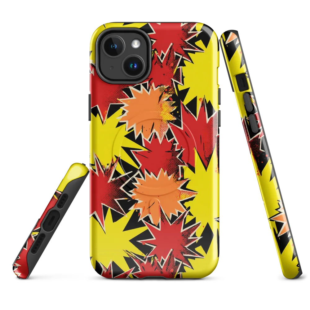 Pop Art Detonation on MagSafe Tough Case for iPhone® — Front