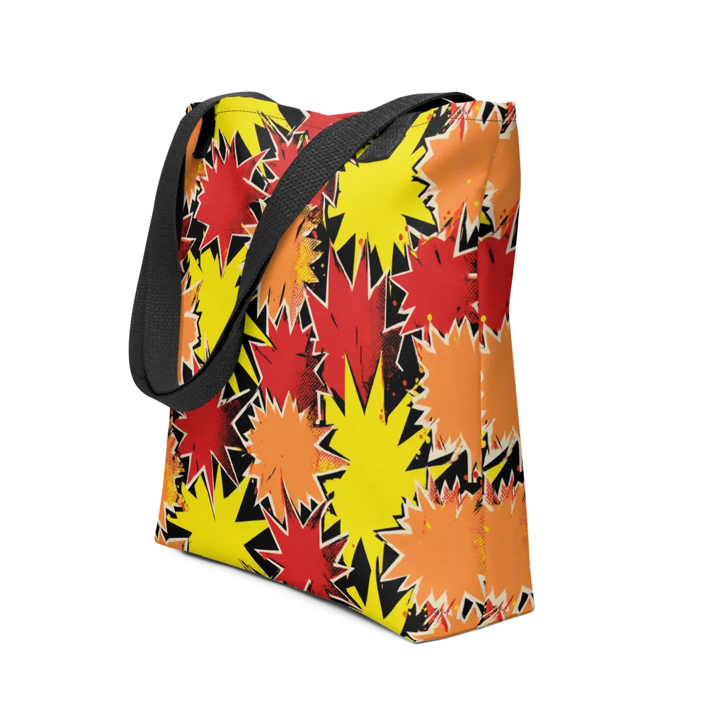 Pop Art Detonation on Tote Bag — Front