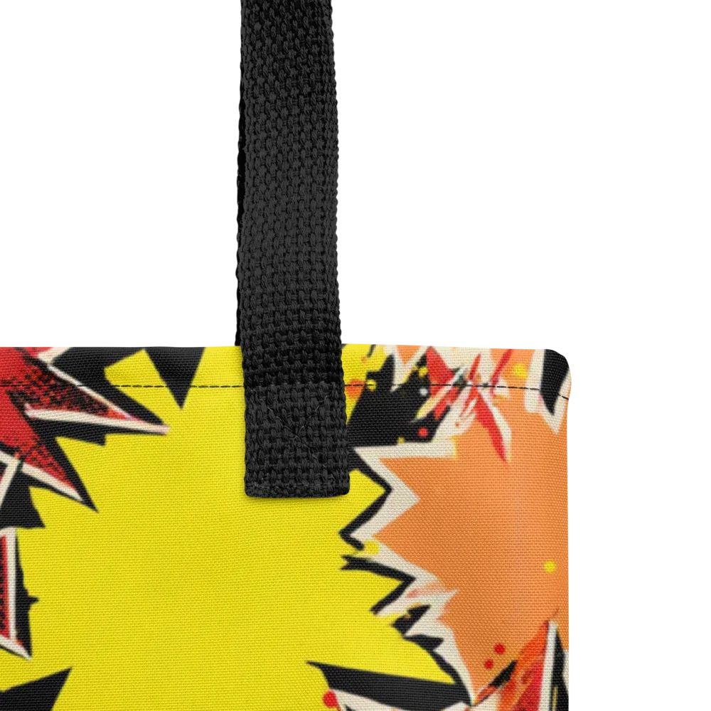 Pop Art Detonation on Tote Bag — Product details