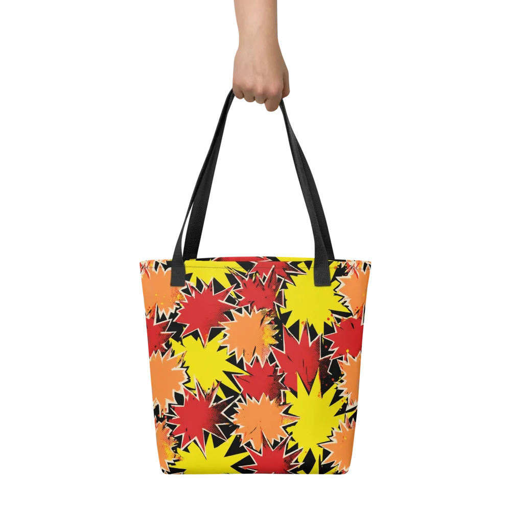 Pop Art Detonation on Tote Bag — Front