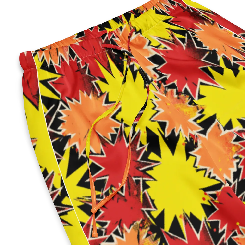Pop Art Detonation on Women's Pajama Pants — Product details