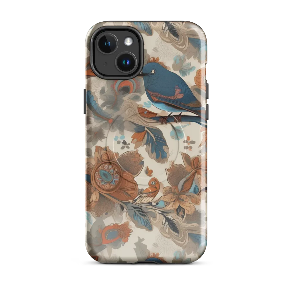 Cobalt Aviary on MagSafe Tough Case for iPhone® — Front