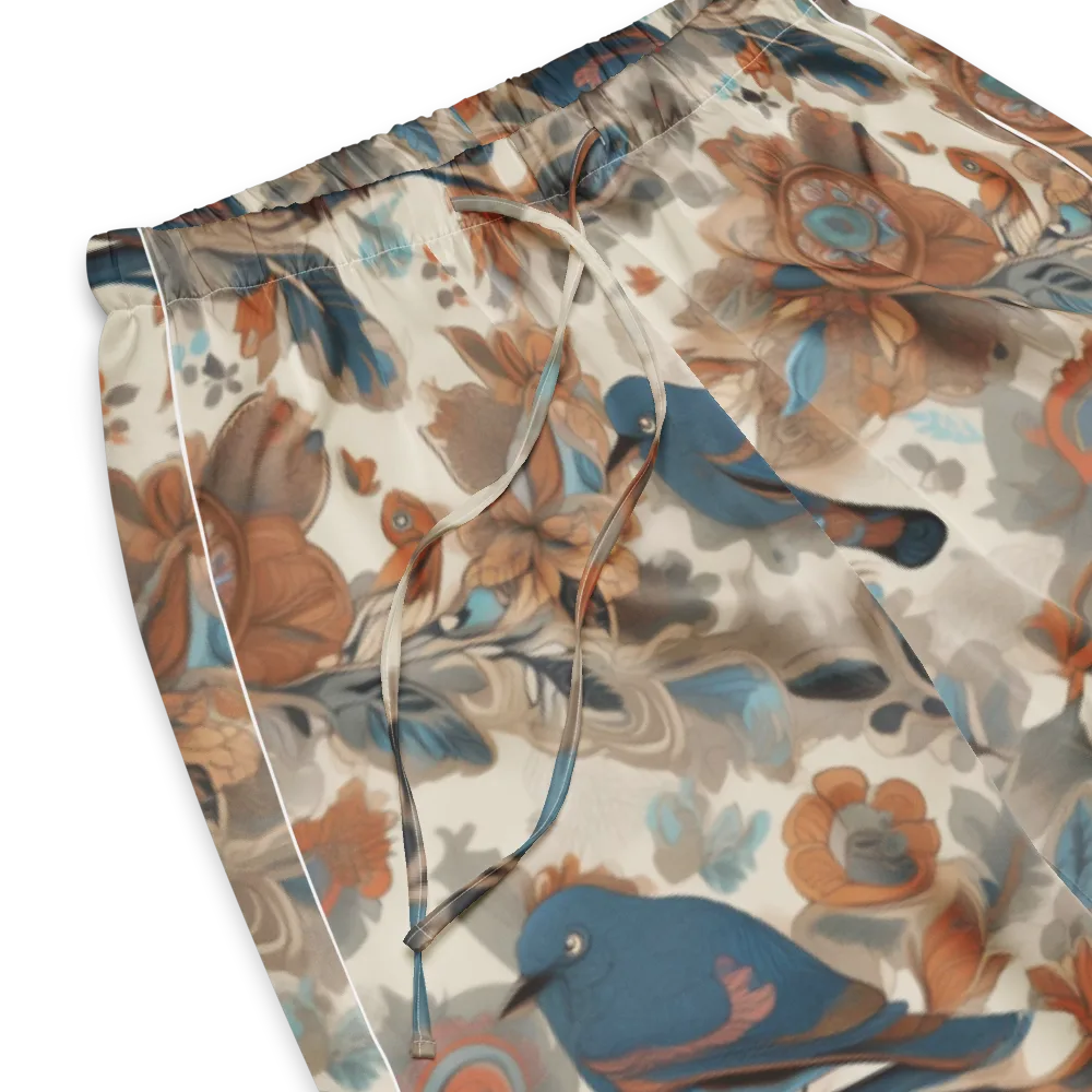 Cobalt Aviary on Women's Pajama Pants — Product details
