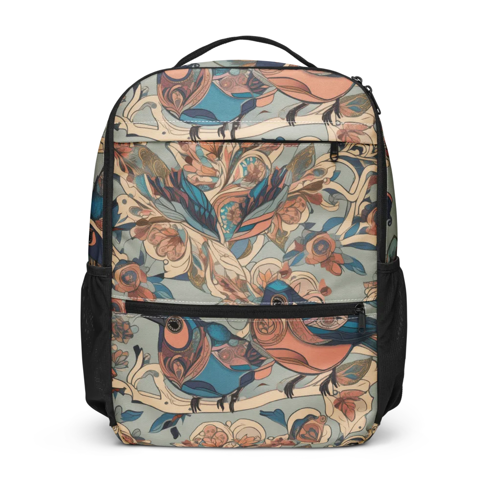 Avian Reverie on Utility Backpack — Front