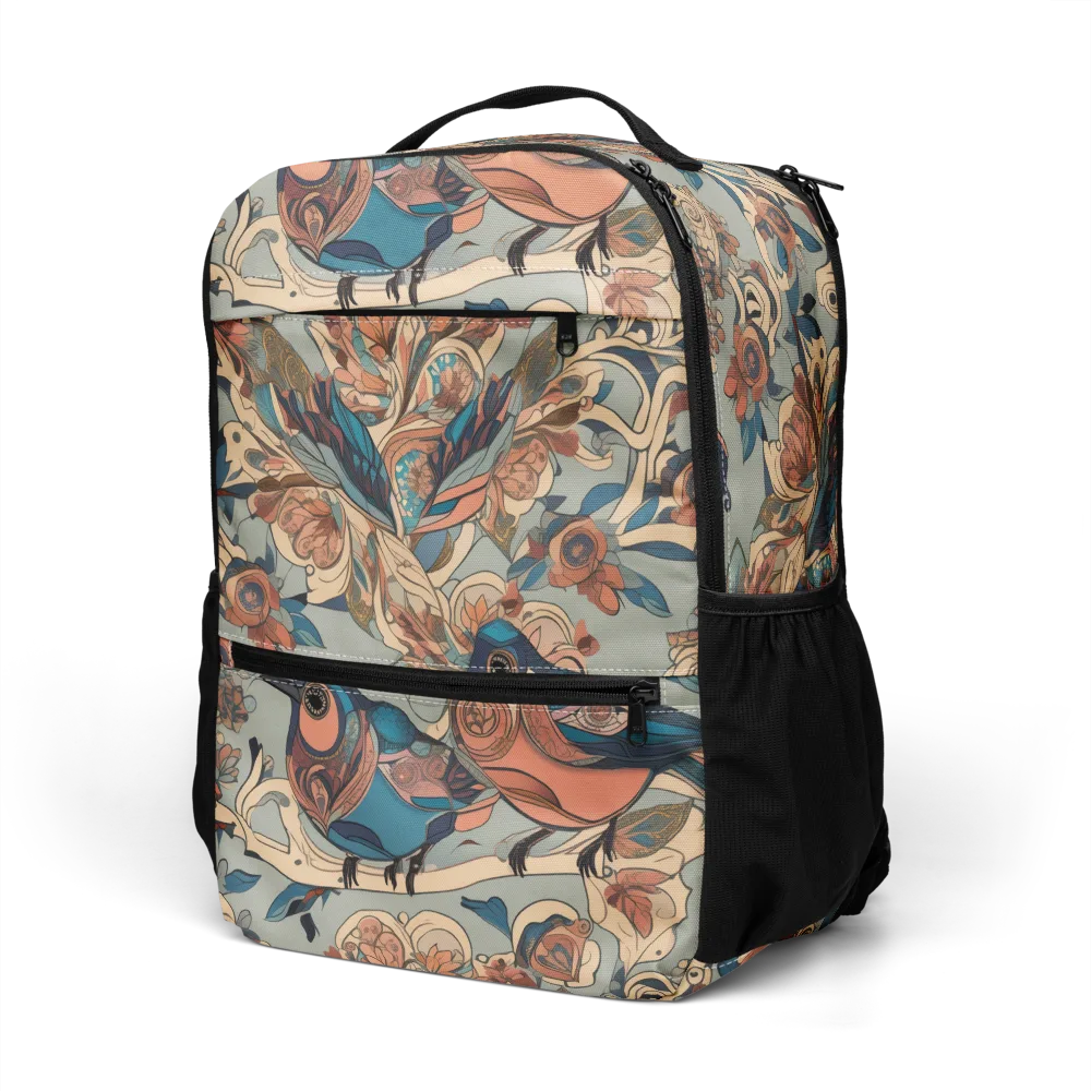 Avian Reverie on Utility Backpack — Left Front