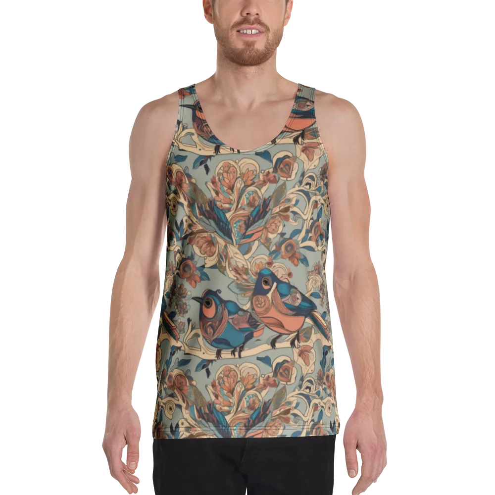 Avian Reverie on Men's Tank Top — Front