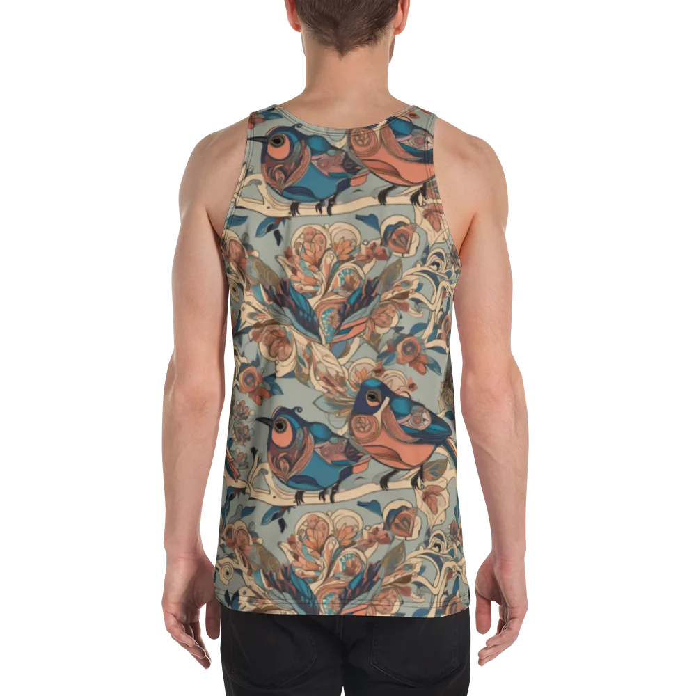 Avian Reverie on Men's Tank Top — Back