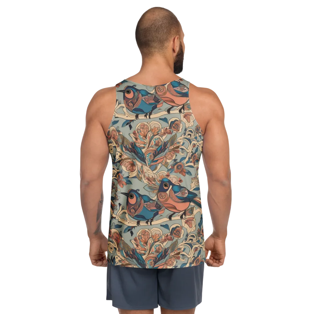 Avian Reverie on Men's Tank Top — Back