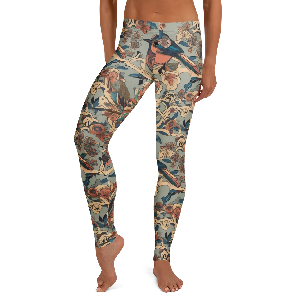 Avian Reverie on Leggings — Front
