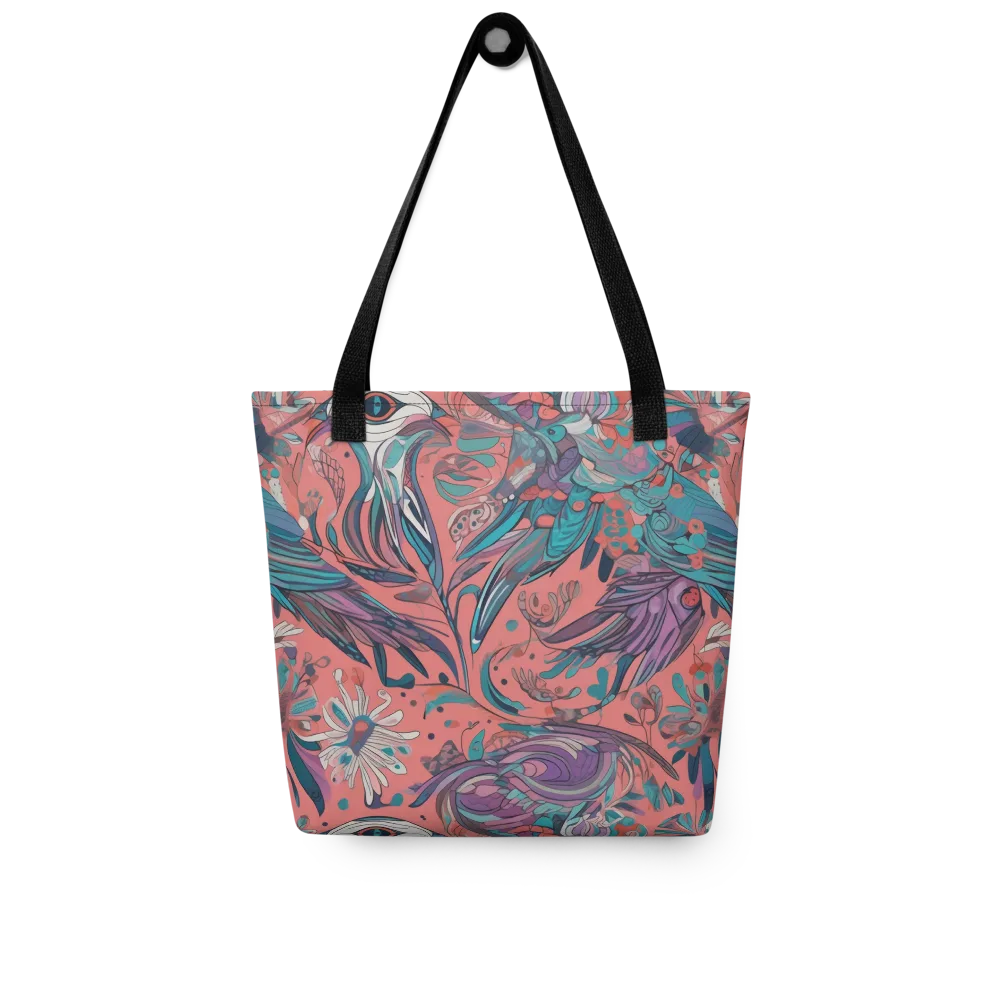 Coral Aviary on Tote Bag — Front