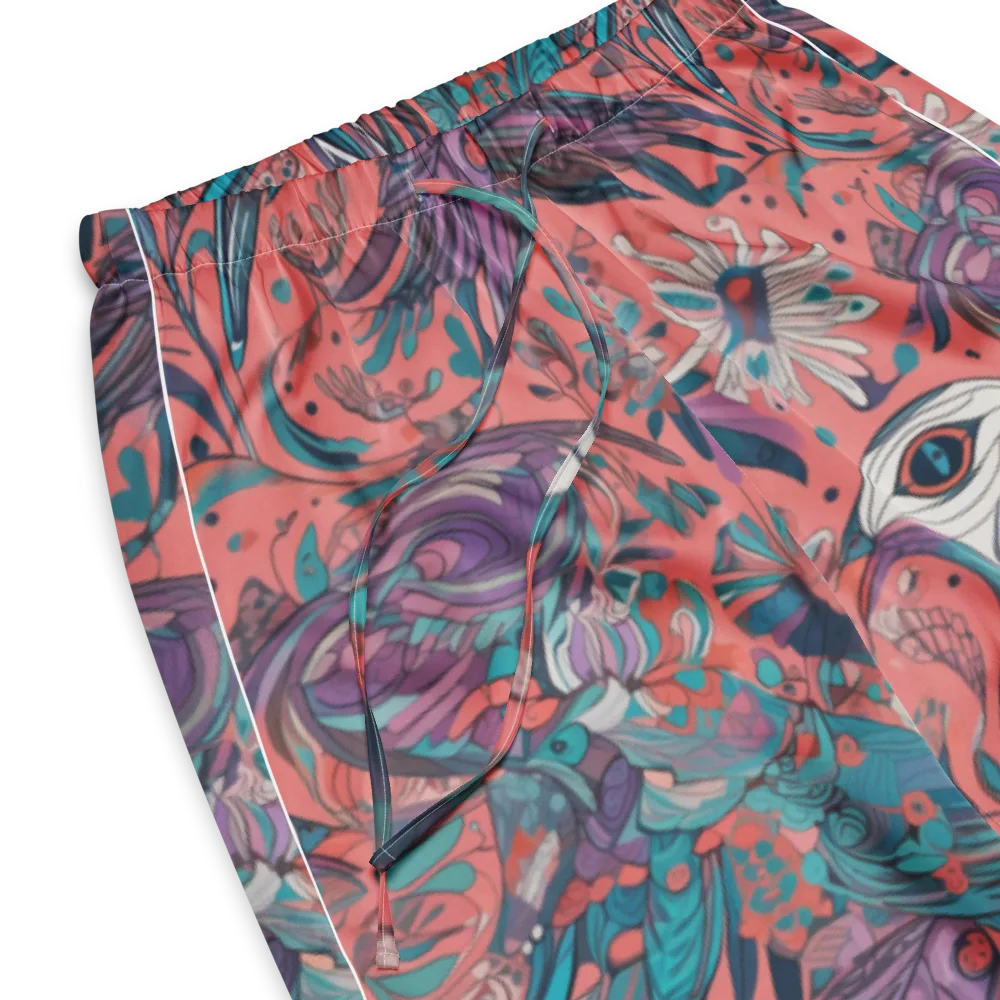 Coral Aviary on Women's Pajama Pants — Product details
