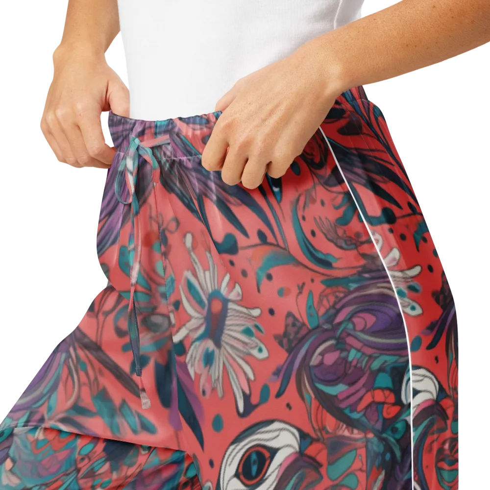 Coral Aviary on Women's Pajama Pants — Product details