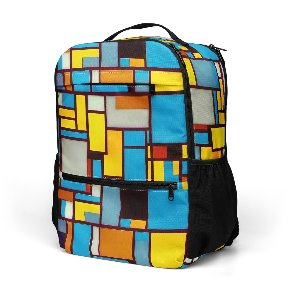 Bauhaus Blaze on Utility Backpack — Left Front